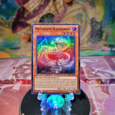 A Super Rare "Metaphys Ragnarok" card from the Yugioh Set: Circuit Break (CIBR).