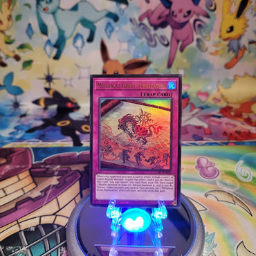 An Ultra Rare "Mitsurugi Great Purification" card from the Yugioh Legendary Modern Decks (L26D).