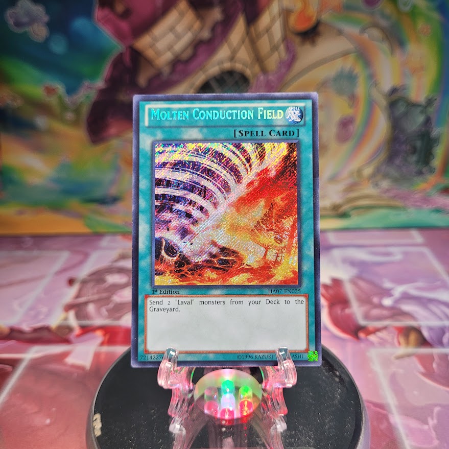 Molten Conduction Field [HA07-EN025] Secret Rare