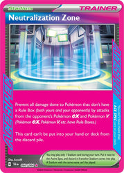 A Rare Ace Spec "Neutralization Zone" (060/064) card from the Pokemon Set: Scarlet & Violet: Shrouded Fable (SFA).