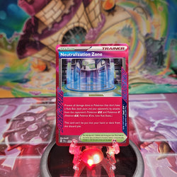 A Rare Ace Spec "Neutralization Zone" (060/064) card from the Pokemon Set: Scarlet & Violet: Shrouded Fable (SFA).