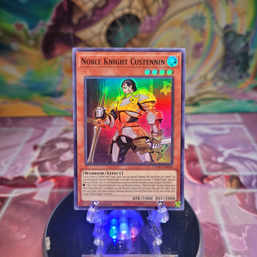 Noble Knight Custennin [CYHO-EN088] Super Rare