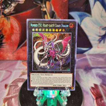 Number C92: Heart-eartH Chaos Dragon [BLAR-EN069] Secret Rare