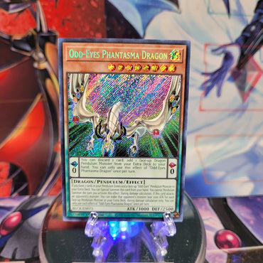 Odd-Eyes Phantasma Dragon [BLCR-EN075] Secret Rare