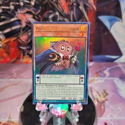 An Ultra Rare "Performapal Classikuriboh" card from the Yugioh Set: Battles of Legend: Monstrous Revenge.