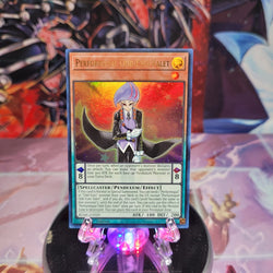 An Ultra Rare "Performapal Odd-Eyes Valet" card from the Yugioh Set: Battles of Legend: Monstrous Revenge.