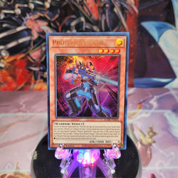 An Ultra Rare "Photon Vanisher" card from the Yugioh Set: Battles of Legend: Monstrous Revenge.