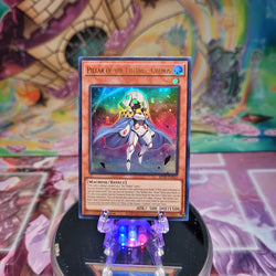 An Ultra Rare "Pillar of the Future - Cyanos" card from the Yugioh Set: Battles of Legend: Terminal Revenge.