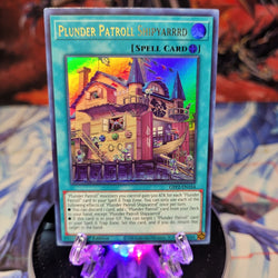  An Ultra Rare "Plunder Patroll Shipyarrrd" card from the Yugioh Set: Ghosts From the Past: The 2nd Haunting (GFP2).