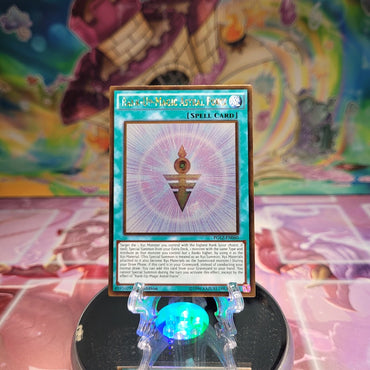 A Gold Rare "Rank-Up-Magic Astral Force" card from the Yugioh Set: Premium Gold: Return of the Bling.