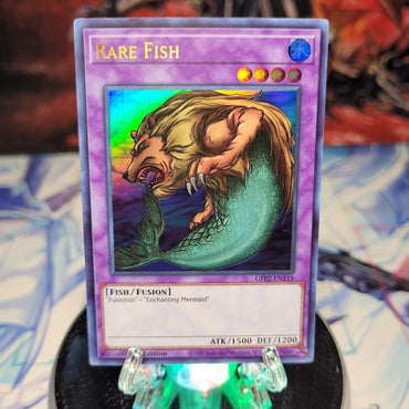  An Ultra Rare "Rare Fish" card from the Yugioh Set: Ghosts From the Past: The 2nd Haunting (GFP2).