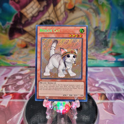 An Alternate Art Secret Rare "Rescue Rabbit" card from the Yugioh Set: Rarity Collection 2 (RA02).