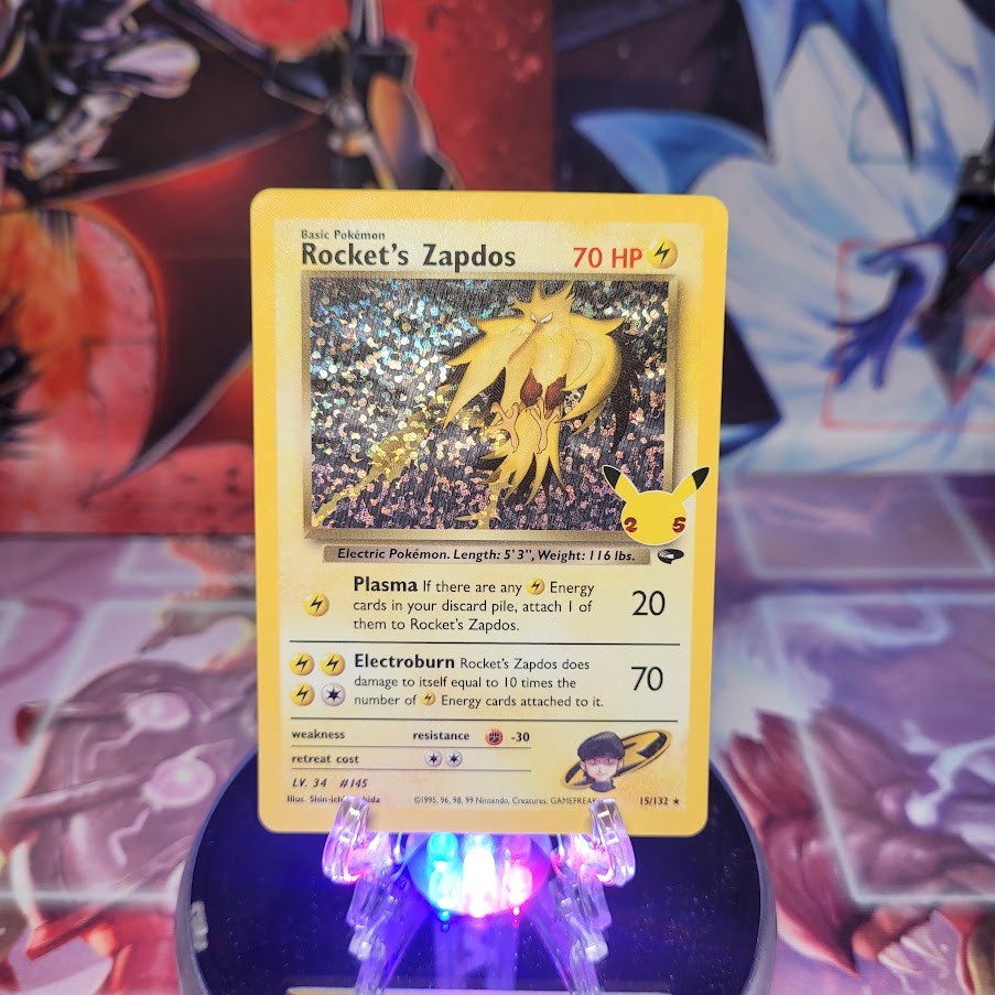 Rocket's Zapdos (15/132) [Celebrations: 25th Anniversary - Classic Collection] Pokémon