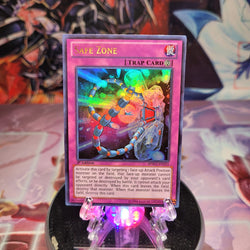 An Ultra Rare "Safe Zone" card from the Yugioh Set: Battle Pack 2: War of the Giants (BPW2).