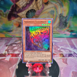 An Ultra Rare "Shaddoll Squamata" card from the Yugioh Set: Battles of Legend: Hero's Revenge.