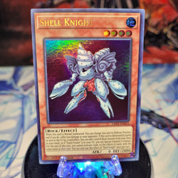  An Ultra Rare "Shell Knight" card from the Yugioh Set: Ghosts From the Past: The 2nd Haunting (GFP2).