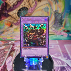 An Ultra Rare "Skelgon" card from the Yugioh Set: Battles of Legend: Terminal Revenge.