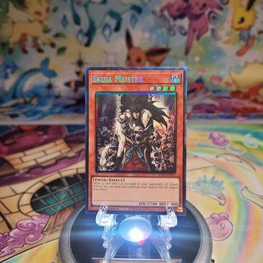 A Prismatic Collector's Rare "Skull Meister" card from the Yugioh Set: Rarity Collection 2 (RA02).