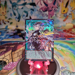 An Ultra Rare "Sky Striker Mobilize - Linkage!" card from the Yugioh Set: Magnificent Monsters (MAMO).