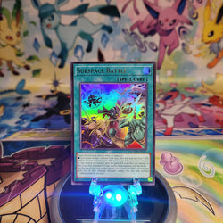 An Ultra Rare "Subspace Battle" card from the Yugioh Set: Magnificent Monsters (MAMO).