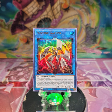 An Ultra Rare "Sunvine Gardna" card from the Yugioh Set: Ghosts From the Past.