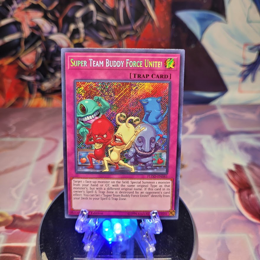 Super Team Buddy Force Unite! [FLOD-EN081] Secret Rare