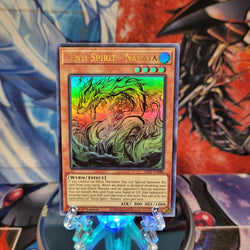  An Ultra Rare "Tenyi Spirit - Nahata" card from the Yugioh Set: Ghosts From the Past: The 2nd Haunting (GFP2).