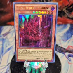 An Ultra Rare "Tenyi Spirit - Vishuda" card from the Yugioh Set: Ghosts From the Past: The 2nd Haunting.