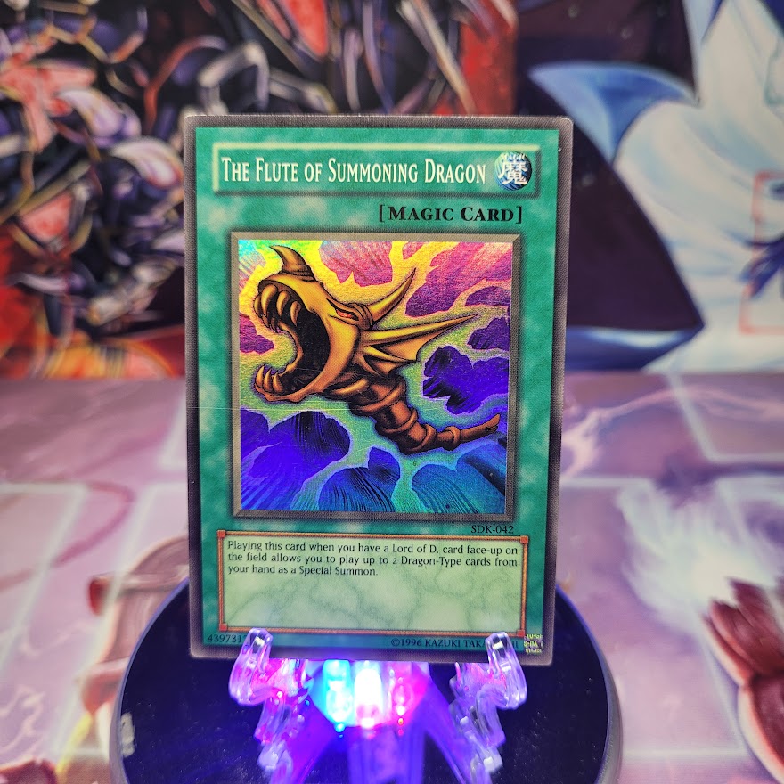 The Flute of Summoning Dragon [SDK-042] Super Rare Yu-Gi-Oh!