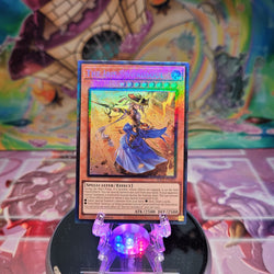 A Prismatic Collector's Rare "The Iris Swordsoul" card from the Yugioh Set: Rarity Collection 1 (RA01).