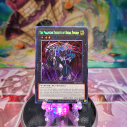 A Secret Rare "The Phantom Knights of Break Sword" card from the Yugioh Set: Rarity Collection 2 (RA02).