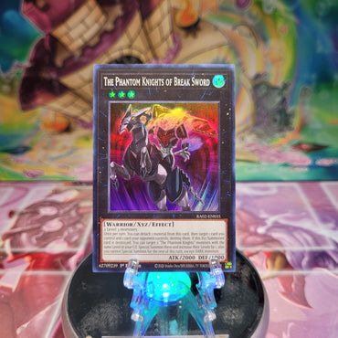 A Super Rare "The Phantom Knights of Break Sword" card from the Yugioh Set: Rarity Collection 2 (RA02).