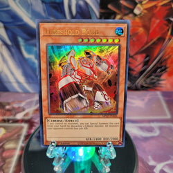 An Ultra Rare "Threshold Borg" card from the Yugioh 2022 Tin of the Pharaoh's Gods Set (MP22).