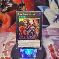 A Super Rare "Time Thief Redoer" card from the Yugioh Set: Rarity Collection 1 (RA01).