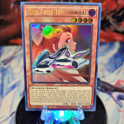 An Ultra Rare "Time Thief Temporwhal" card from the Yugioh Set: Ghosts From the Past: The 2nd Haunting (GFP2).