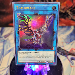  An Ultra Rare "Trackblack" card from the Yugioh Set: Ghosts From the Past: The 2nd Haunting (GFP2).