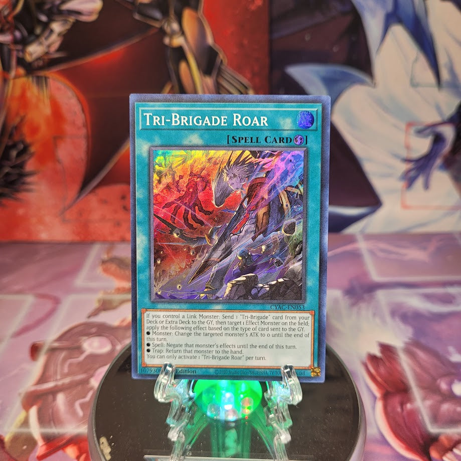 Tri-Brigade Roar [CYAC-EN053] Super Rare