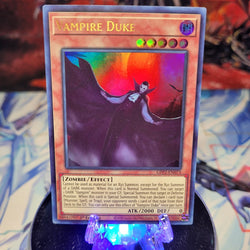  An Ultra Rare "Vampire Duke" card from the Yugioh Set: Ghosts From the Past: The 2nd Haunting (GFP2).