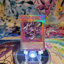 A Starlight Rare "Visas Samsara" card from the Yugioh Set: Magnificent Monsters (MAMO).