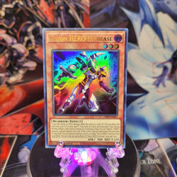  An Ultra Rare "Vision Hero Increase" card from the Yugioh Set: Ghosts From the Past: The 2nd Haunting (GFP2).