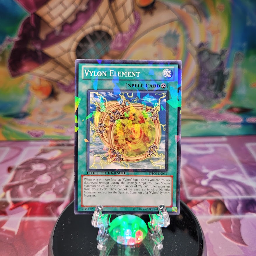 A Duel Terminal Common "Vylon Element" card from the Yugioh Set: Duel Terminal 6 (DT06).
