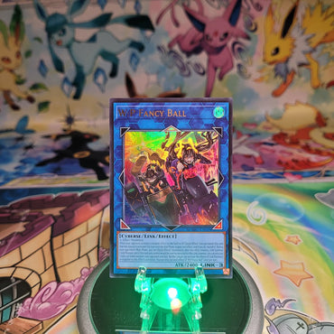 An Ultra Rare "W:P Fancy Ball" card from the Yugioh Set: Magnificent Monsters (MAMO).