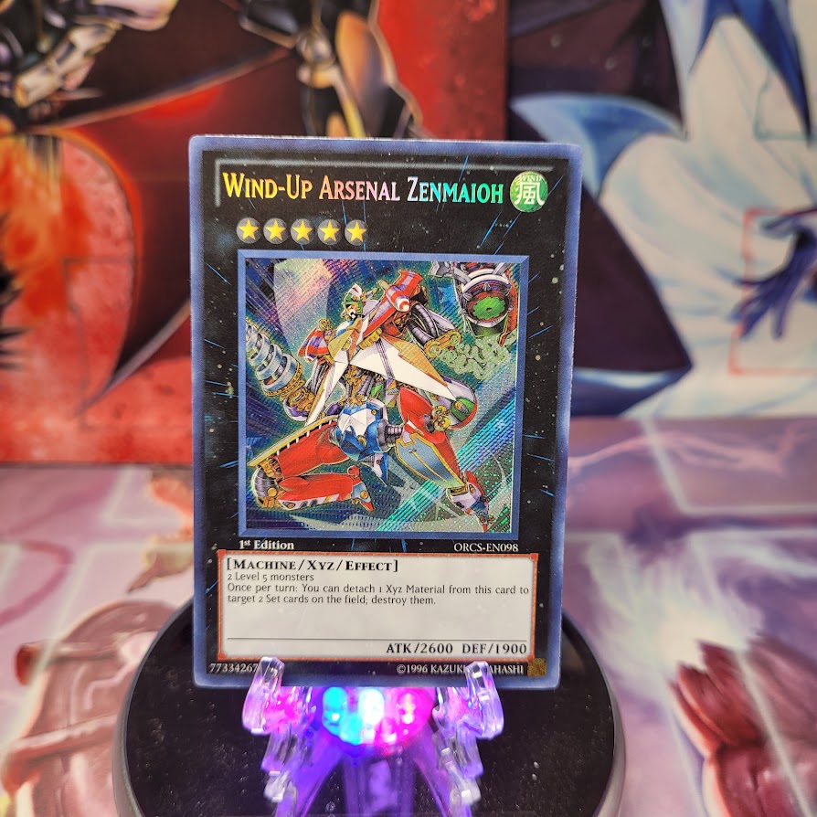 Wind-Up Arsenal Zenmaioh [ORCS-EN098] Secret Rare