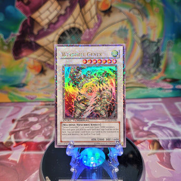 A Duel Terminal Ultra Rare "Windmill Genex" card from the Yugioh Set: Duel Terminal 2 (DT02).