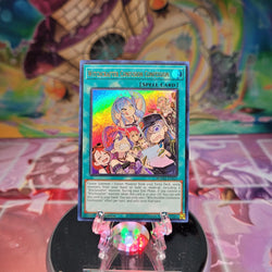 An Ultra Rare "Witchcrafter Confusion Confession" card from the Yugioh Set: Magnificent Mavens.