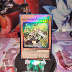A Prismatic Collector's Rare "Wynn the Wind Channeler" card from the Yugioh Set: Rarity Collection 1 (RA01).