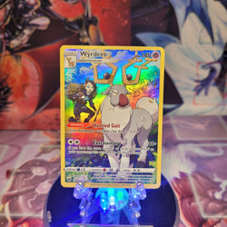 A Secret Rare "Wyrdeer" (TG06/TG30) card from the Pokemon Set: Astral Radiance.
