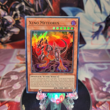 A Super Rare "Xeno Meteorus" card from the Yugioh Set: Wild Survivors (WISU).