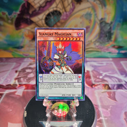 A Super Rare "Xiangke Magician" card from the Yugioh Set: Clash of Rebellions: Special Edition.