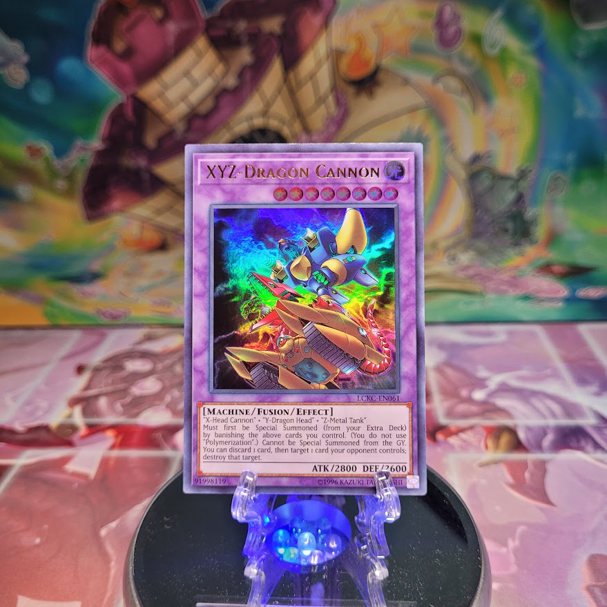  An Ultra Rare "Xyz-Dragon Cannon" card from the Yugioh Set: Legendary Collection: Kaiba.